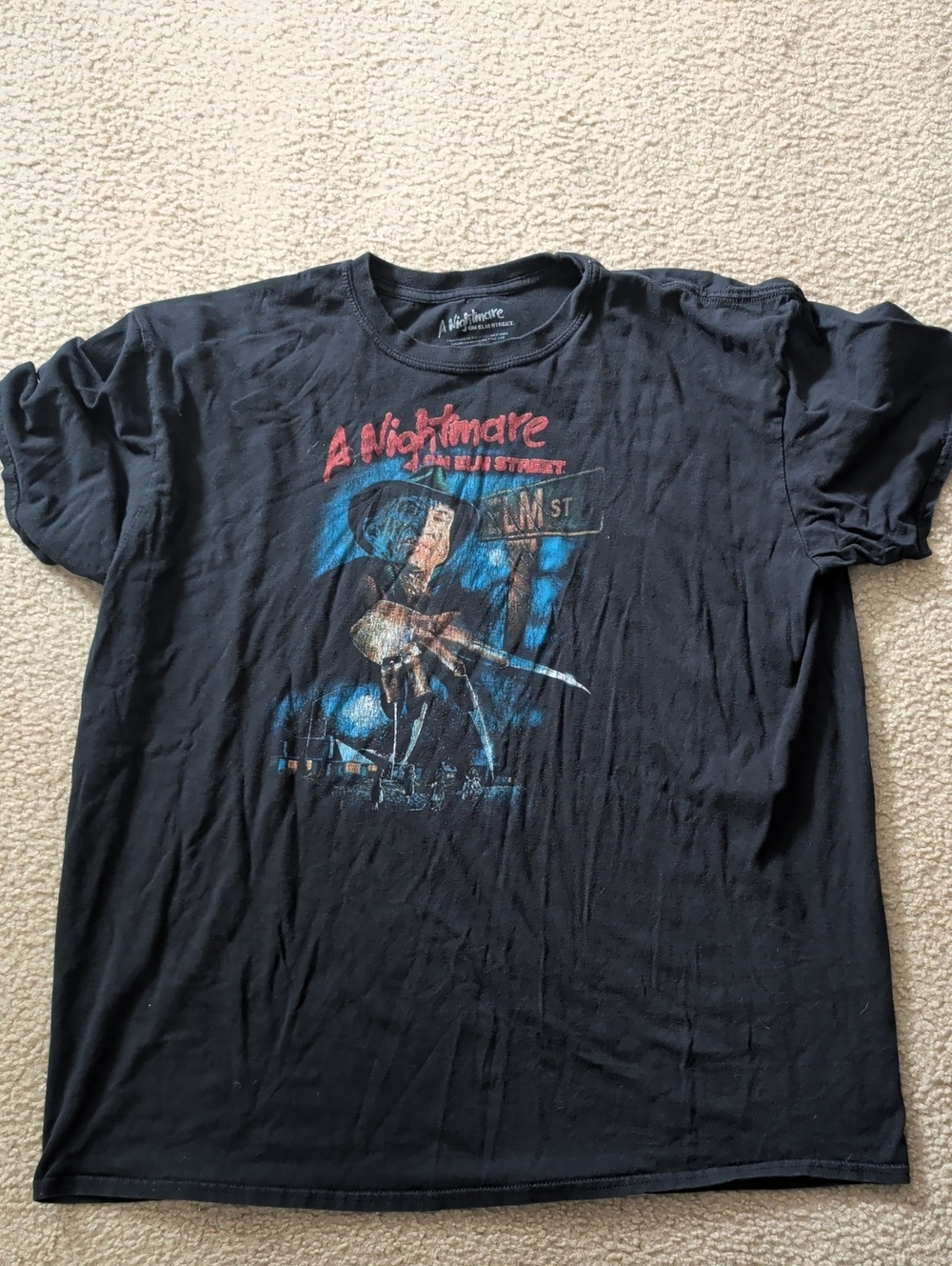 A Nightmare on Elm Street Graphic Tee - Black